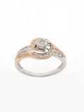 Real Diamond Illussion Cluster Ring - Zest Mélange 