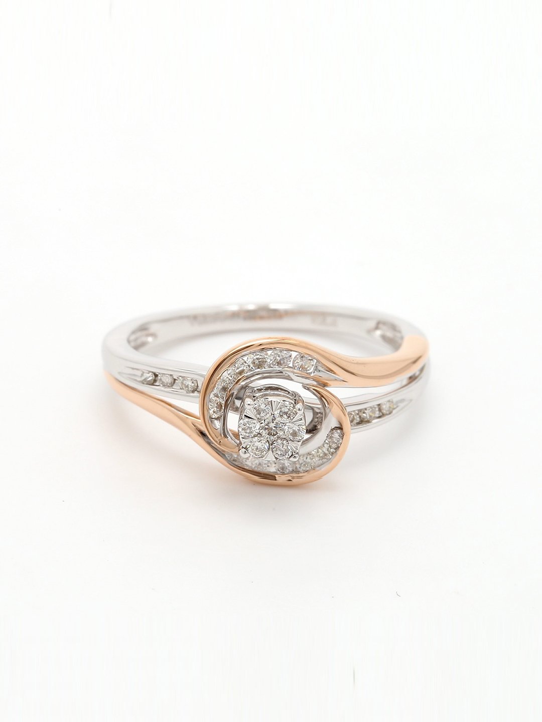 Real Diamond Illussion Cluster Ring - Zest Mélange 