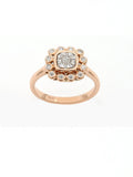 Real Diamond Illussion Cluster Ring - Zest Mélange 