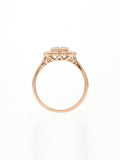 Real Diamond Illussion Cluster Ring - Zest Mélange 