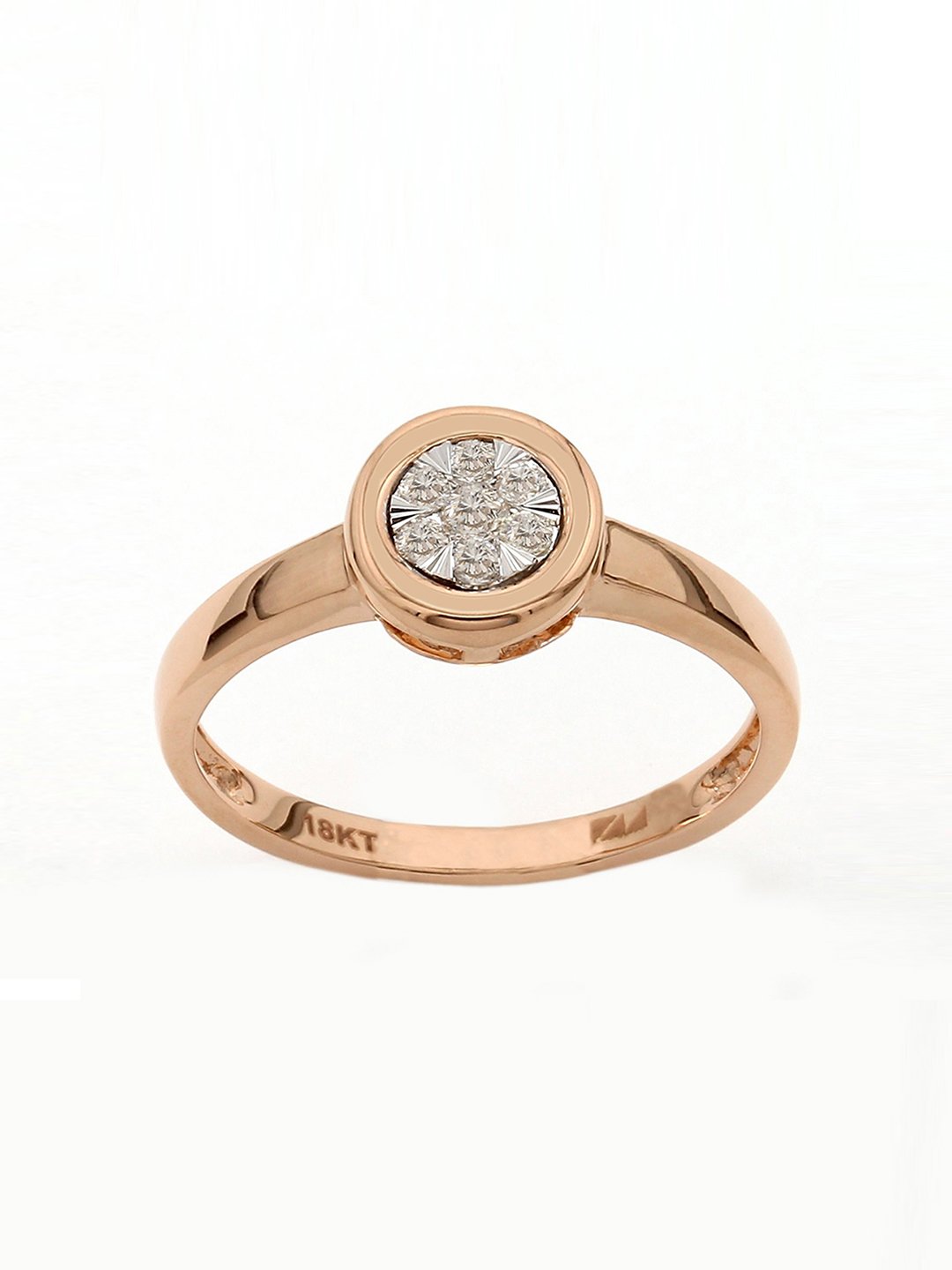 Real Diamond Illussion Cluster Ring - Zest Mélange 