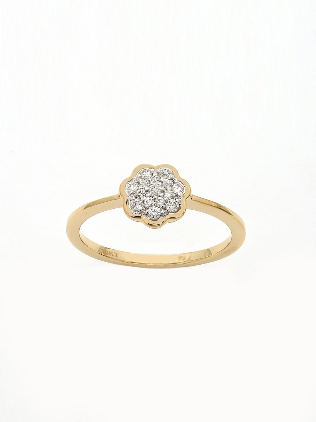 Real Diamond Cluster Ring - Zest Mélange 