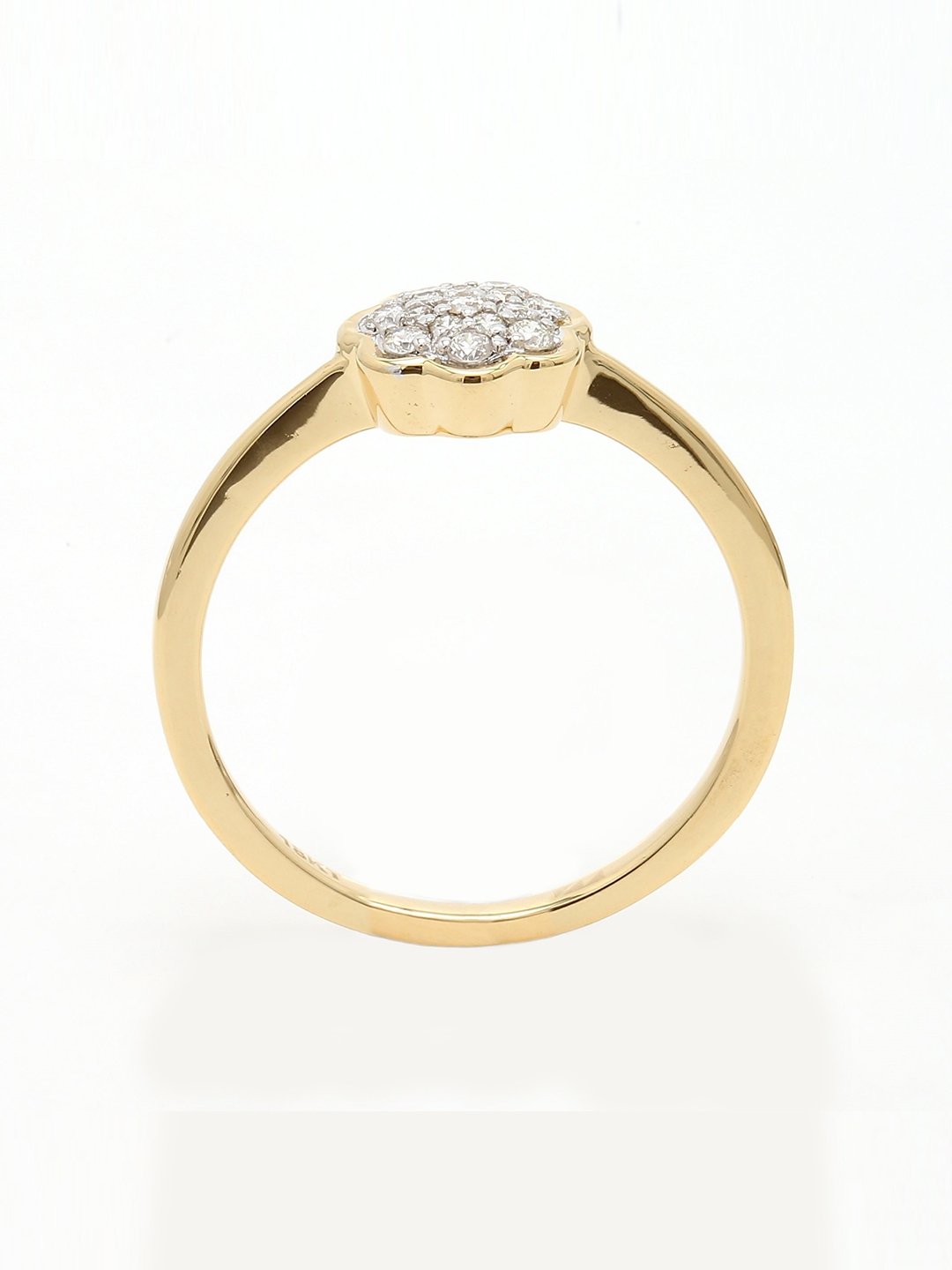 Real Diamond Cluster Ring - Zest Mélange 
