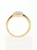 Real Diamond Cluster Ring - Zest Mélange 