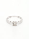 Real Diamond Illussion Cluster Ring - Zest Mélange 