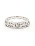 Real Diamond Illussion Solitaire Band Ring - Zest Mélange 