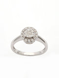 Real Diamond Illussion Cluster Ring - Zest Mélange 