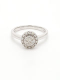 Real Diamond Illussion Cluster Ring - Zest Mélange 