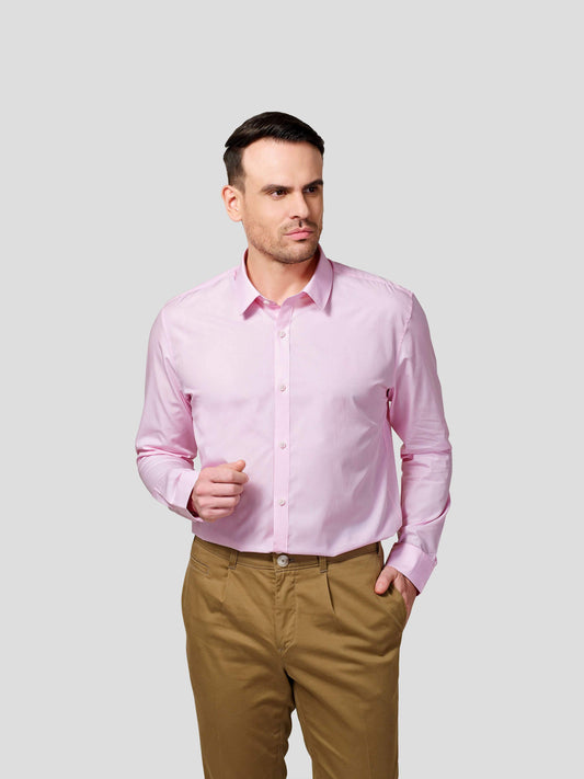 Cross Shoulder Shirt - Zest Mélange