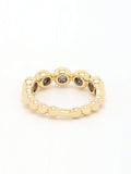 Real Diamond Illussion Cluster Band Ring - Zest Mélange 