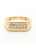 Real Diamond Mens Band Ring - Zest Mélange 