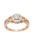 Real Diamond Illussion Cluster Ring - Zest Mélange 