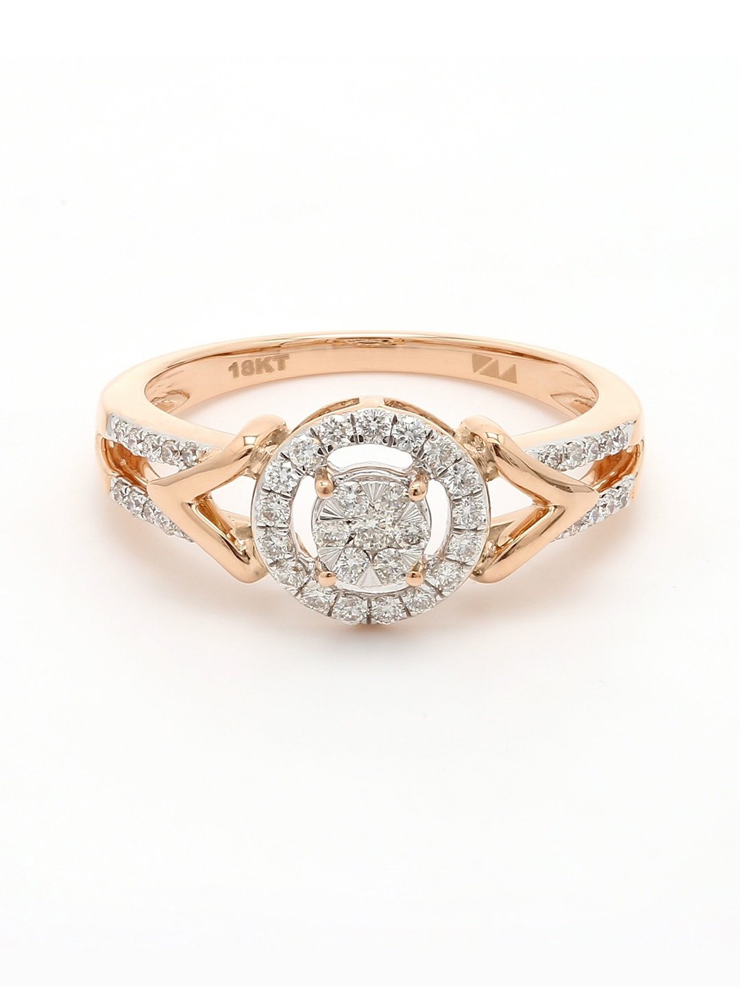 Real Diamond Illussion Cluster Ring - Zest Mélange 
