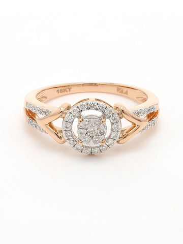 Real Diamond Illussion Cluster Ring - Zest Mélange 