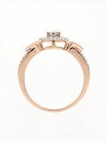 Real Diamond Illussion Cluster Ring - Zest Mélange 