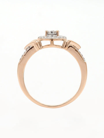 Real Diamond Illussion Cluster Ring - Zest Mélange 