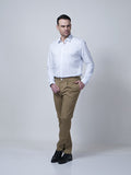 Paneled Chino - Zest Mélange 