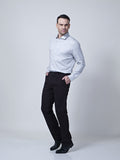 Chinos With Welt Pocket With Top Stitch Detailing - Zest Mélange 