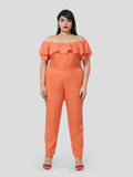 Tropical Essence Jumpsuit - Zest Mélange 