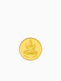1 Gram 999 Purity Goddess Laxmi Gold Coin
