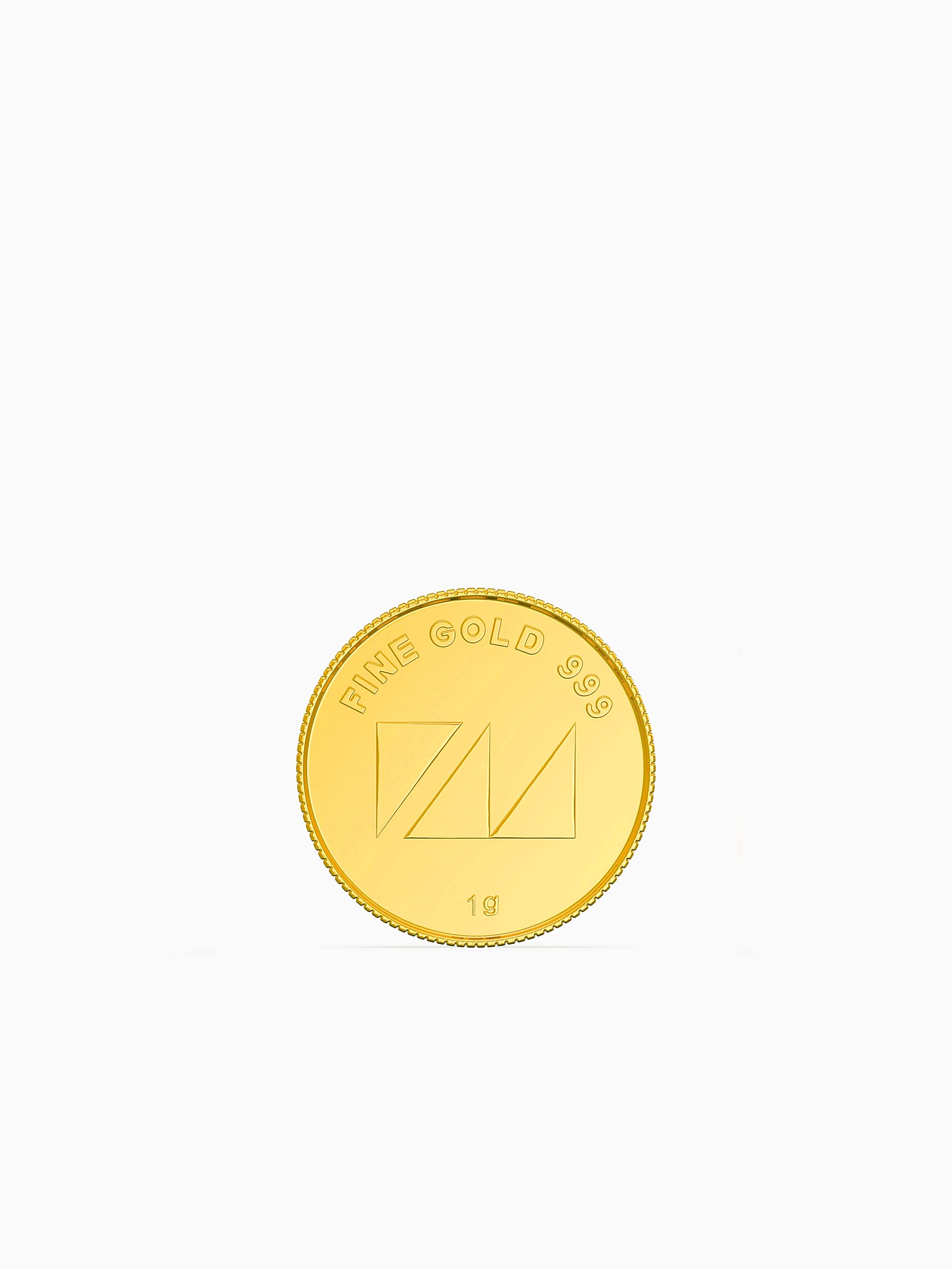 1 Gram 999 Purity Goddess Laxmi Gold Coin - Zest Mélange 