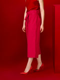 Serene Sporty Paper Bag Waist Culottes - Zest Mélange 
