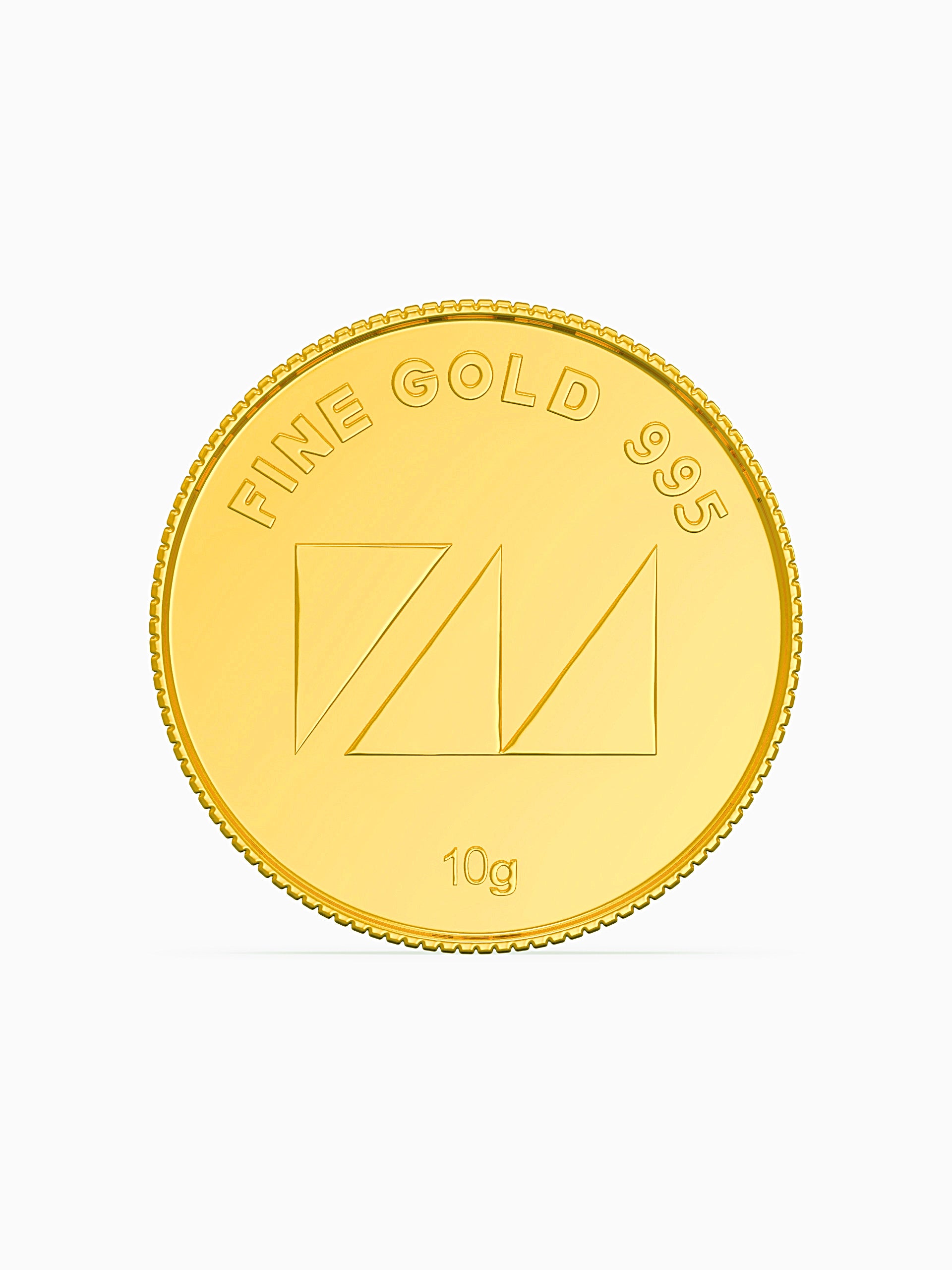 10 Gram 995 Purity Goddess Laxmi Gold Coin - Zest Mélange 