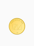 2 Gram 995 Purity Goddess Laxmi Gold Coin - Zest Mélange 