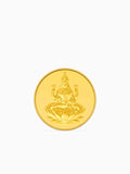 2 Gram 995 Purity Goddess Laxmi Gold Coin - Zest Mélange 