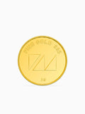 5 Gram 995 Purity Goddess Laxmi Gold Coin - Zest Mélange 