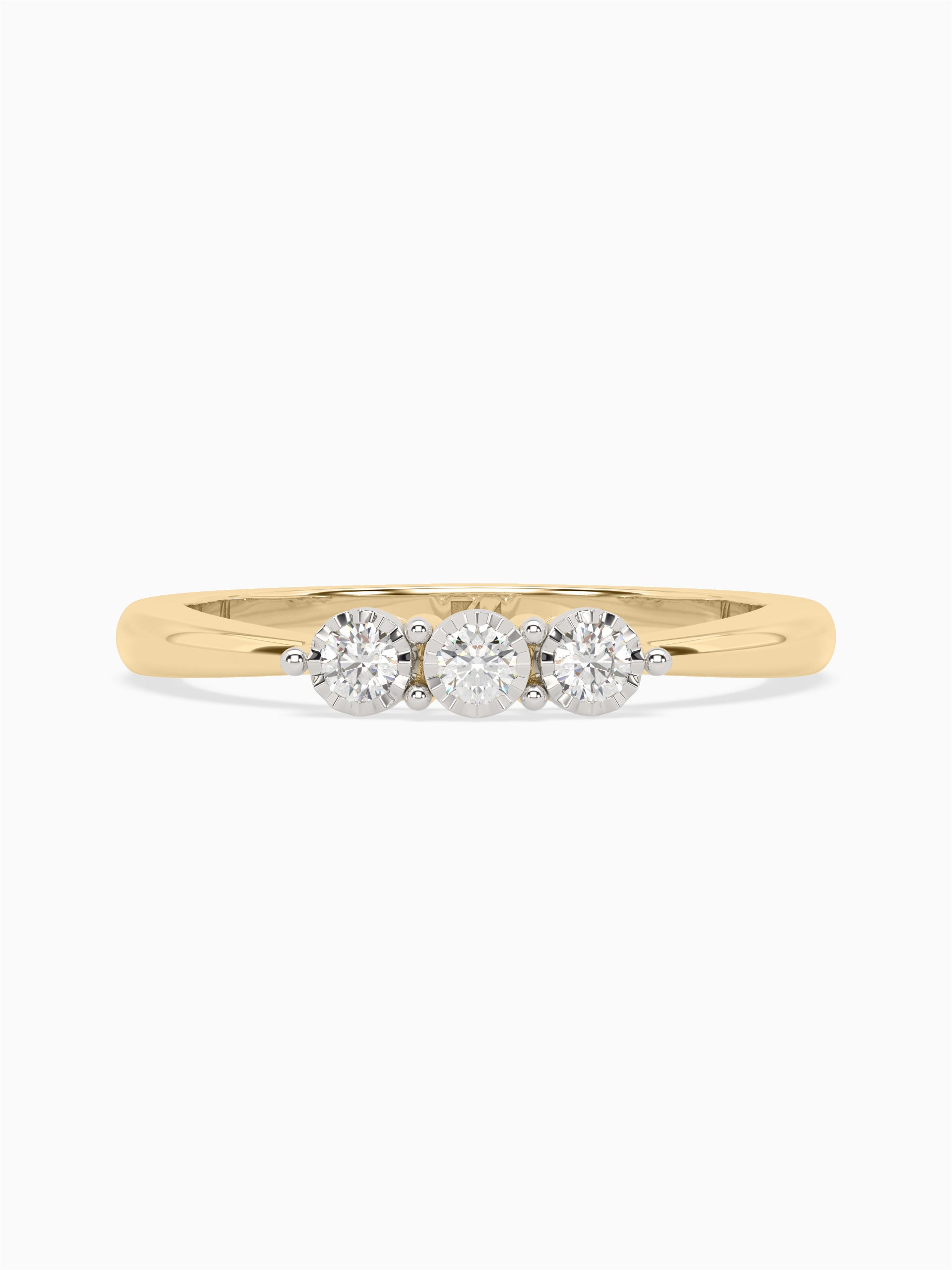 Test Real Diamond Band Ring - Zest Mélange 