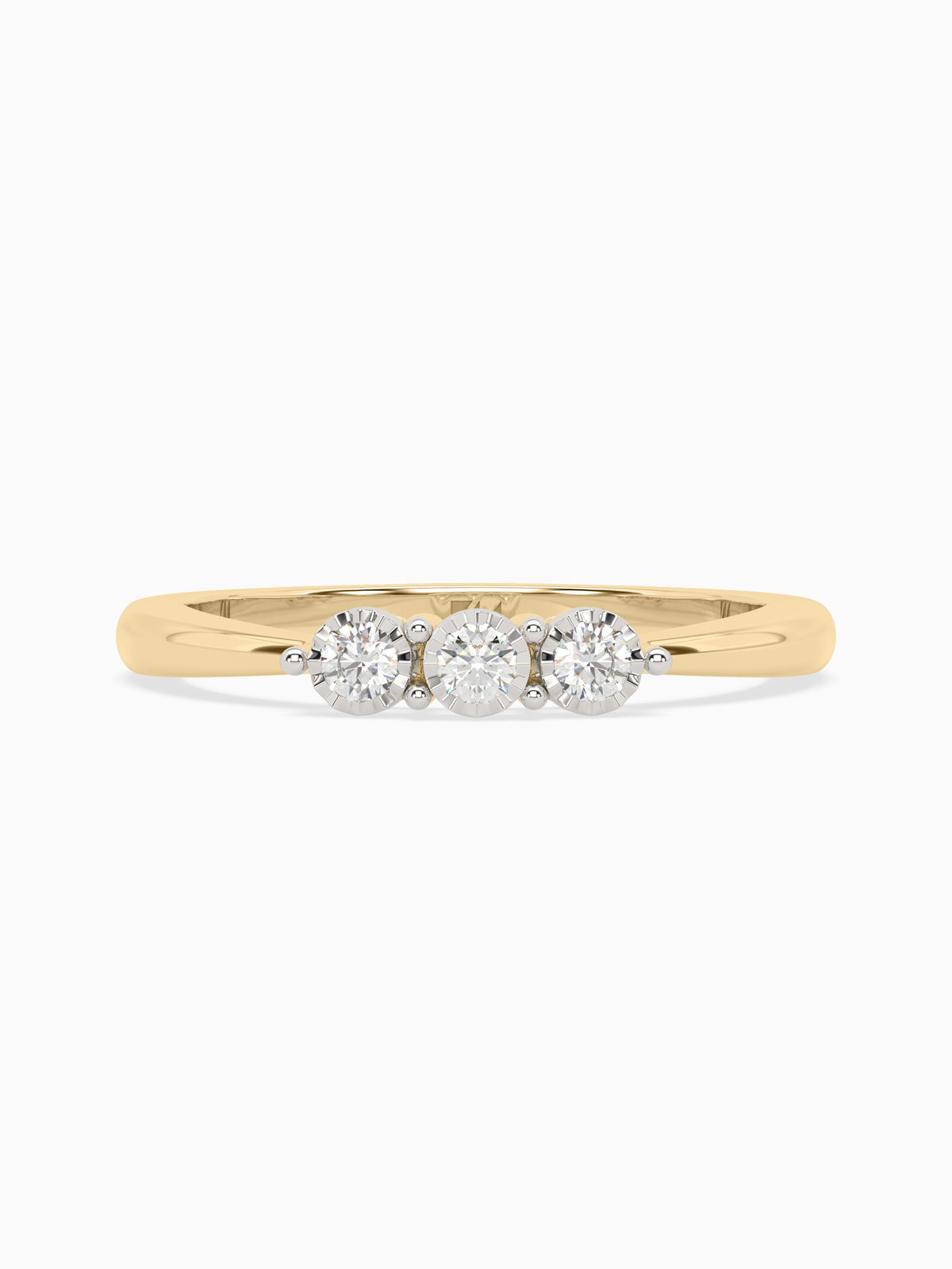 Test Real Diamond Band Ring - Zest Mélange 