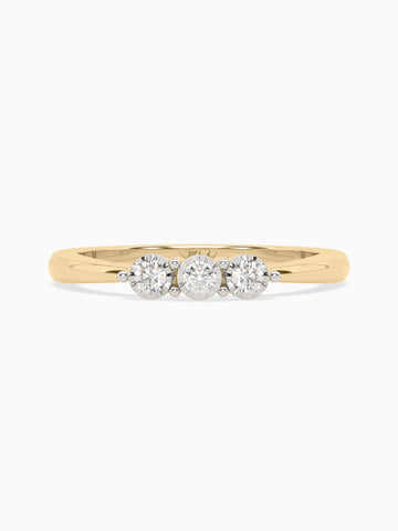 Test Real Diamond Band Ring - Zest Mélange 