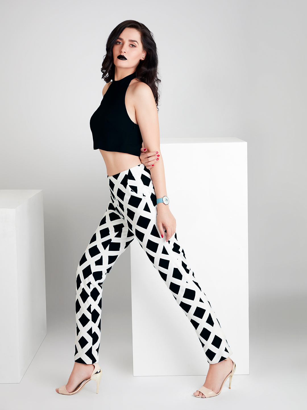 Ebonized Elegance Co-ords - Zest Mélange 