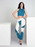Intricate Oceanic High Co-ords - Zest Mélange 